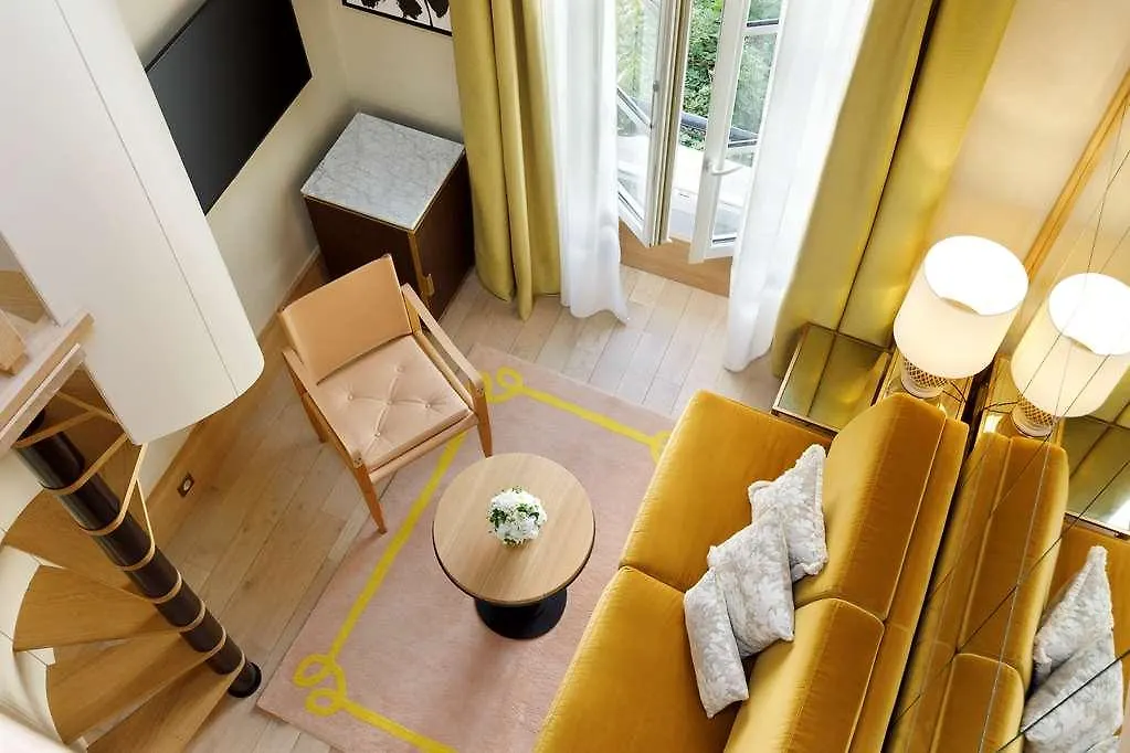 Le Belgrand Hotel Paris Champs Elysees Tapestry By Hilton France